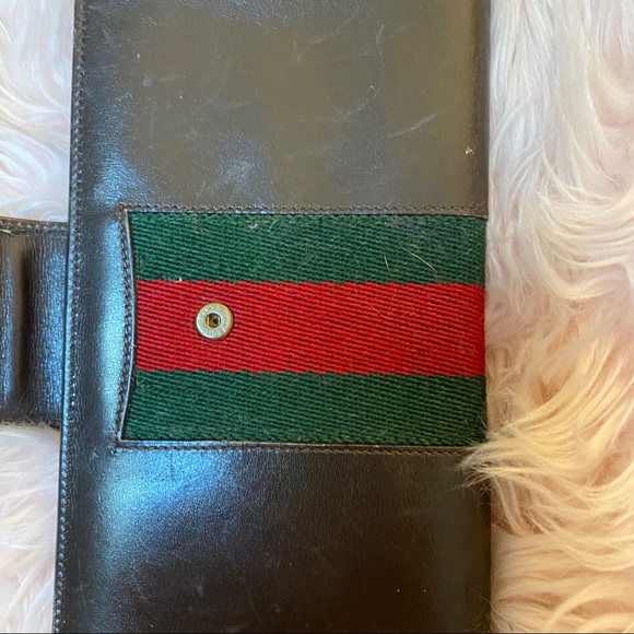 Vintage 70s Gucci Sherry Line Bifold Wallet - Picture 6 of 13